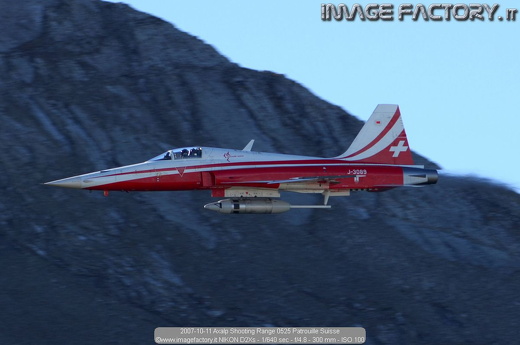 2007-10-11 Axalp Shooting Range 0525 Patrouille Suisse